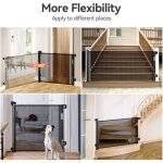 Insma - barri�re de s�curit� enfant extensible barri�re d'escalier fermeture facile h. 84 x l. 140 cm ...