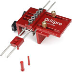 Insma - gabarit de percage oblique 08400 6 - 15mm guide de forage � bois r�glable en alliage d'aluminium ...