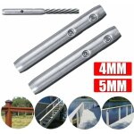 Installation de tendeur de c�ble en acier inoxydable t316 pour rampe de c�ble d'escalier (4mm + 5mm 2 ...