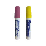 Feutres craie 15 mm assortiment couleurs fuchsia et jaune (2 feutres)