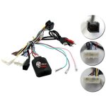 Adnauto - interface commande au volant ns11j compatible avec nissan ap14 jvc