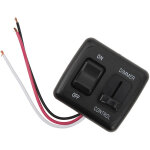 Jeffergarden interrupteur � bascule 12 v cc avec variateur c�t� haut pour bande led / halog�ne / incandescente ...