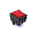 Interrupteur bipolaire rouge lumineux pour lave linge - . . .