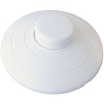 Interrupteur pour c�ble poussoir unipolaire blanc tibelec