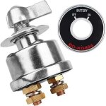 Interrupteur isolateur de batterie 12v commutateur de d�connexion courant �lev� battery switch pour voiture ...