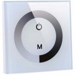 Interrupteur de lumi�re tactile mural, contr�leur de luminosit� de variateur de lumi�re led, panneau ...