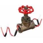 Interrupteur de lumire de vanne d'arrt vintage de 3 / 4 pouces avec fil - style loft industriel - luminaires ...