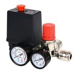Interrupteur de pression compresseur d'air r�gulateur de pression compresseur avec manom�tre interrupteur ...
