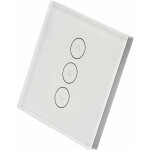 Interrupteur rétroéclairable, wifi encastrable, variateur d'intensité, compatible avec alexa et google ... Interrupteur rétroéclairable, wifi encastrable, variateur d'intensité, compatible avec alexa et google ...