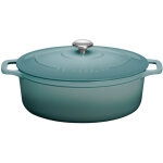 Invicta - chasseur - cocotte ovale 33 cm chasseur bleu