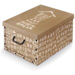 Boîte penderie en carton kraft 50x39x24h cm domopak Boîte penderie en carton kraft 50x39x24h cm domopak