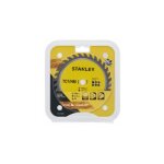 Stanley black&decker - lame de scie circulaire stanley � 140x12, 7 mm 32 dents positives