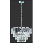 Iperbriko - lustre orient 3 lumi�res e14 chrome �42 cm trio lighting suspensions d�coratives