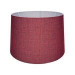 Iperbriko - parasol deco mdl3011 en tissu rouge h24, 5xl38. Iperbriko - parasol deco mdl3011 en tissu rouge h24, 5xl38.