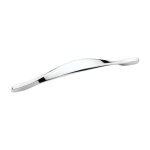 Iperbriko - poigne chrome pour meuble lemos y1513160, finition chrome, entraxe 160 mm