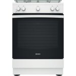 Indesit - is67g1kmwe cuisinière gaz blanc a + 71l Indesit - is67g1kmwe cuisinière gaz blanc a + 71l