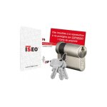 Demi - cylindre de serrure f9 - iseo argent n / a 10 mm 60 mm nickel demi - cylindre