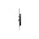 Serrure 3 points � crochet basculant multiblindo - iseo noir 43, 5 28 43, 5