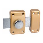 Iseo cavers - verrou  bouton bronze - cylindre 30 mm - pne 110 mm - city 25 - iso