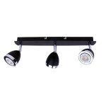 Italux - calasa barre de plafonnier moderne à 3 lumières, gu10 Italux - calasa barre de plafonnier moderne à 3 lumières, gu10