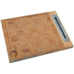 Itar - billots � encastrer - d�cor : naturel - profondeur : 400 mm - epaisseur : 50 mm - mat�riau : charme ...