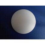 Itar - but�e de porte murale bumms - d�cor : marron - diam�tre : 60 mm - epaisseur : 11 mm - mat�riau ...