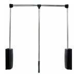 Itar - elévateur de penderie double - largeur mini : 830 mm - largeur maxi : 1150 mm Itar - elévateur de penderie double - largeur mini : 830 mm - largeur maxi : 1150 mm