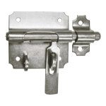 Itar ? verrou de box � porte - cadenas ? course 32 mm ? diam�tre 10 mm ? platine 65 x 61, 5 x 1, 5 mm ...