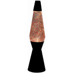 Itotal xl2344 lampe � lave 36 cm avec base noire et paillettes