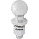 Iwh boule d'attelage charge d'appui admissible=2000 kg 50 mm silver steel50 w287543