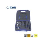 Izar - coffret tarauds à main et filiere hss metrique m3 à m12 Izar - coffret tarauds à main et filiere hss metrique m3 à m12