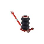 Jack 3t cric pneumatique 6600lb plate - forme lvatrice gonflable cric  air comprim avec poigne rglable ...