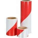 1 pc 5 cm / 10 cm / 20 cm de garde de s�curit� nuit bandes r�fl�chissantes rouge blanc biais ruban autocollant ...