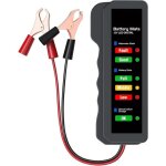 Jalleria - 1 pi�ce testeur de batterie de voiture 12v, testeur d'alternateur automobile, v�rificateur ...