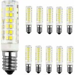Lot de 10 ampoule led 9w e14, blanc froid 6000k, 60w quivalent ampoules  incandescence, ac220 - 240v, ...