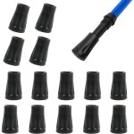 Jalleria - 15 pi�ces protecteur en caoutchouc embouts, capuchons de pointe de b�ton b�tons de marche ...