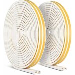 2 pack 20m bande de joint, miciler auto - adh�sif anticollision joint de porte, joint d'�tanch�it� de ...