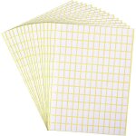 Lot de 2940 petites �tiquettes autocollantes blanches mates amovibles pour bocaux, bo�tes, dossiers, ...