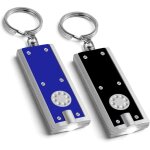 Jalleria - 2pk led keychain small torch light pocket torch small bright with built in batteries small ...
