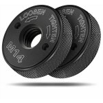 Jalleria - ecrou  dgagement rapide m14, pour toutes les meuleuses d'angle d'aeg, black & decker, dewalt, ...