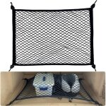 Filet voiture pour chien coffre de rangement camping car, 8060cm peut tre tendu jusqu' 160120cm ...