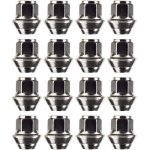 Jeu d'crous de roue en alliage. m12 x 1, 5, rondelle conique, 19 mm hexagonal pour une utilisation avec ...