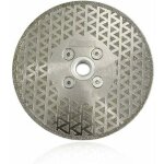Jalleria - lame de scie diamant�e, disque galvanis� double face de 125 mm pour couper et meuler les carreaux ...