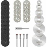 Jalleria - mini disque diamant � tron�onner & mini lame de scie circulaire hss & mini disque de coupe ...