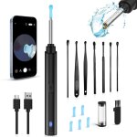 Jalleria - otoscope caméra auriculaire 1080p hd kit de caméra d'élimination du cérumen avec lumière led, ... Jalleria - otoscope caméra auriculaire 1080p hd kit de caméra d'élimination du cérumen avec lumière led, ...