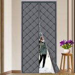 Jalleria - rideau de protection thermique magnétique, rideau de porte thermique, 90 x 210 cm, protection ... Jalleria - rideau de protection thermique magnétique, rideau de porte thermique, 90 x 210 cm, protection ...
