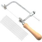 Jalleria - scie � chantourner, scie � bijoux � cadre r�glable scie � m�taux manuelle scie � main pour ...