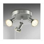 Jalleria - spot led, plafonnier, lampe de salle de bain, lampe de salle de bain, ip44, spot orientable ...
