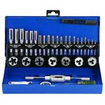 Jalleria - tigrezy coffret tarauds et fili�res 32 pcs hss jeu de tarauds et matrices cl�s m�triques coup�es ...