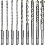 Jalleria - tigrezy forets  bton, 9 pices (5 mm 16 x 160 mm), foret  percussion lectrique sdsplus ...